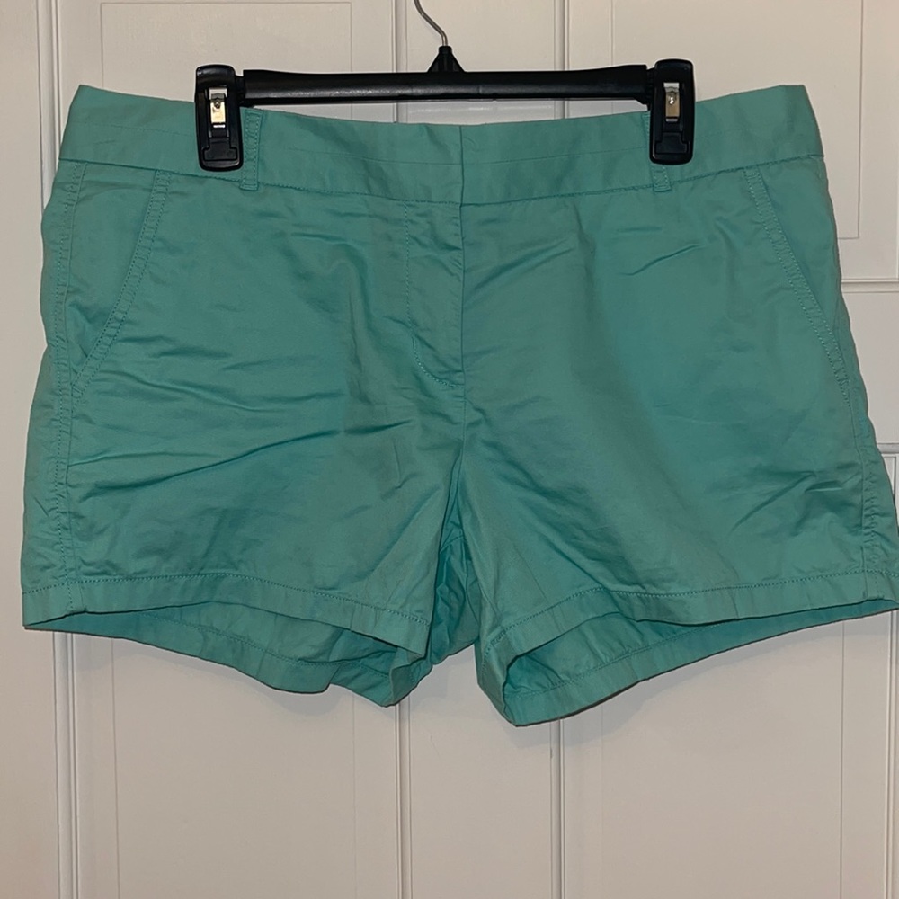 J. Crew Blue Chino Shorts